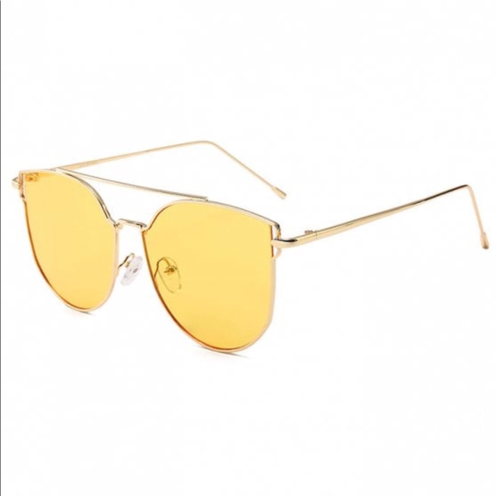 NWT Yellow Sunglasses